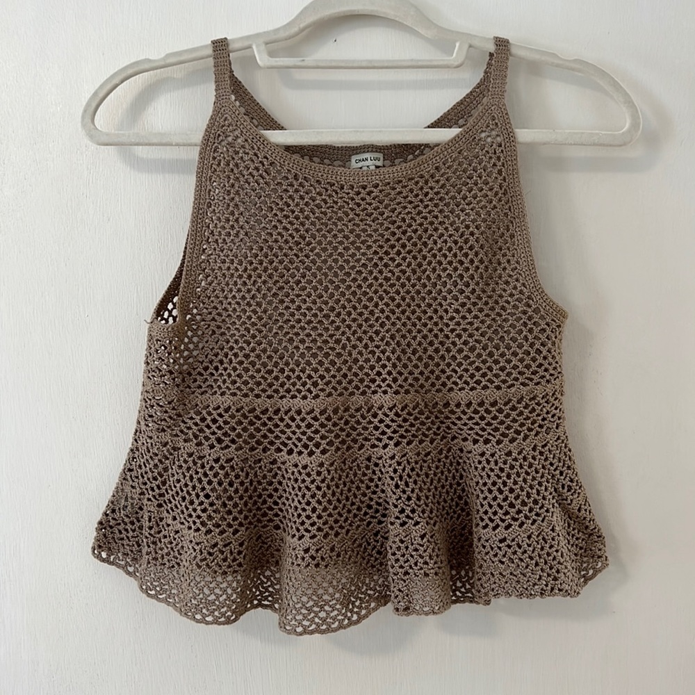 Chan Luu Crochet Top